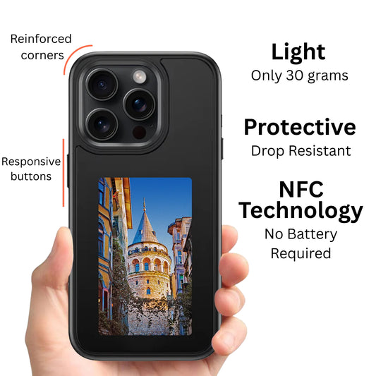 Shift E-Ink Phone Case – NFC Changing Background