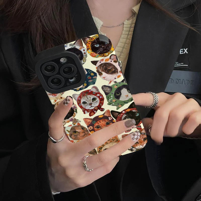 The Purrfectly Impurrfect Collection | Cat Phone Case for iPhone