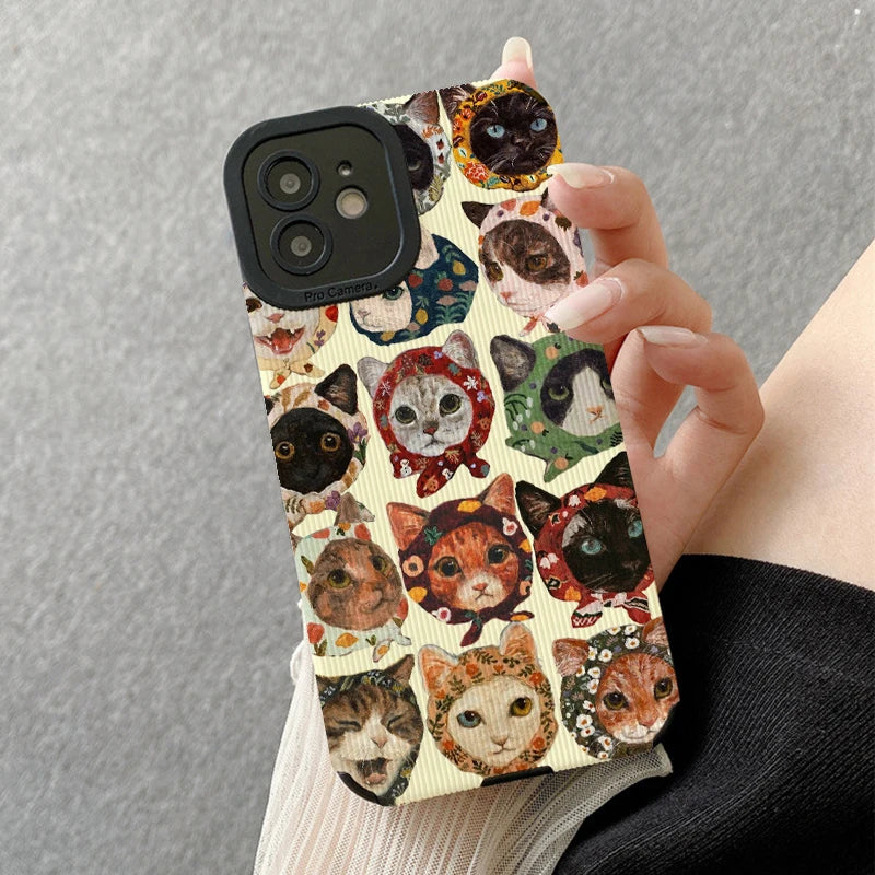 The Purrfectly Impurrfect Collection | Cat Phone Case for iPhone