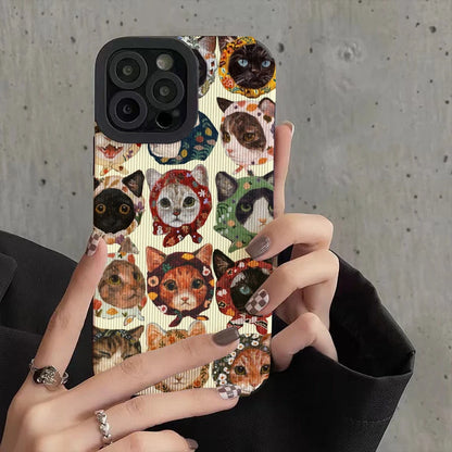 The Purrfectly Impurrfect Collection | Cat Phone Case for iPhone