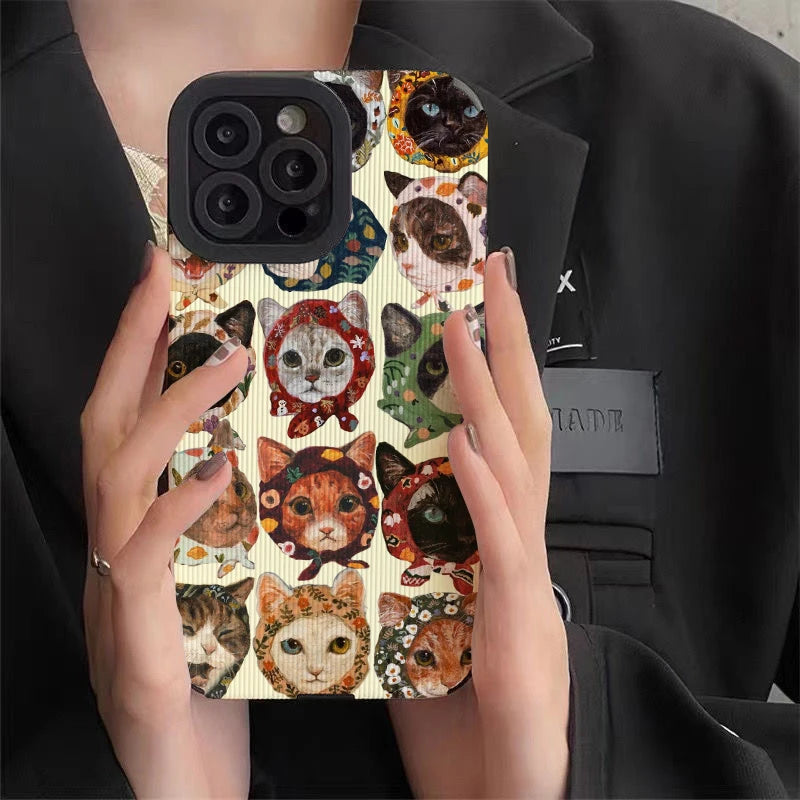 The Purrfectly Impurrfect Collection | Cat Phone Case for iPhone